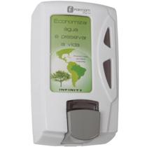 Fortcom saboneteira infinity box branca liac100