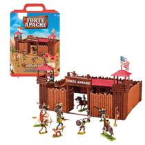 Forte Apache Super Batalha Gulliver Original Na Maleta, Edição Especial Figuras Pintadas À Mão