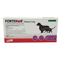 Fortekor 5mg 30 comp Novartis Cães e Gatos - Descrição marketplace