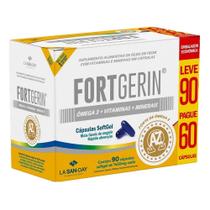 FortGerin Ômega 3 + Vitaminas + Minerais 90 Cápsulas