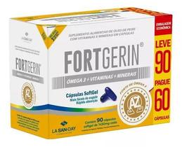 FortGerin Ômega 3 Vitaminas Minerais 90Cps - La San Day