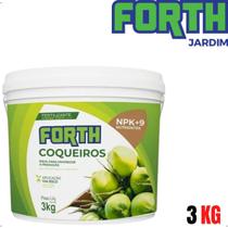 Forth coqueiros balde 3 kg npk+9