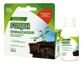 FORTH Enraizador Concentrado 60ml Estimula Raízes, Mudas e Transplantes com Eficiência Profissional