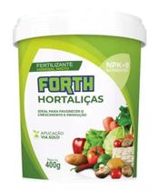 Forth Fertilizante Adubo Hortaliças 400g Nutrição Para Horta