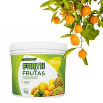 Forth Frutas 3KG Fertilizante Balanceado para Frutos Saudáveis, Abundantes e de Sabor Incomparável