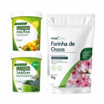 Forth Frutas 400g + Forth Jardim 400g + Farinha de Osso 1kg Forth Frutas 400g + Forth Jardim 400g + Farinha de Osso 1kg