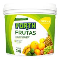 Forth Frutas Adubo Fertilizante Árvore Frutífera Npk+9 3kg
