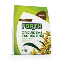 Forth Substrato Para Orquideas Terrestres Plantio Vasos 2kg