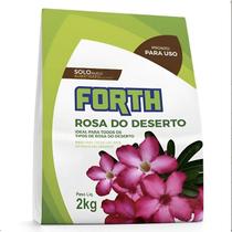 Forth Substrato Rosa Do Deserto 2kg Plantação E Transplante