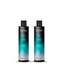 Fortie kit progressiva organica extreme liss shampoo 300ml + reconstrutor 300ml Fortie kit progressiva organica extreme liss shampoo 300ml + reconstrutor 300ml
