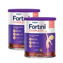 Fortini Complete Sabor Chocolate 800g Kit com duas unidades