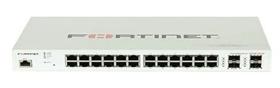 FortiSwitch 224E-POE Layer 2/3 FortiGate with 24 GE RJ45 + 4 SFP ports - FORTINET