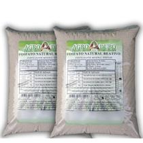 Fosfato natural reativo 4kg Rica Fonte de Fosforo - Pó de Rocha