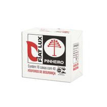 Fósforo Fiat Lux 10 Caixas Com 40u Kit 3