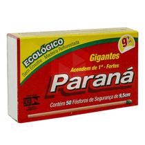 Fósforo Paraná gigante 9.5cm - 50Un.