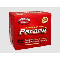 Fósforo Paraná maço 10x40palitos