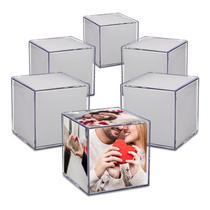 Foto Cubo Mini de Acrílico 6,5x6,5 cm - 10 Unid
