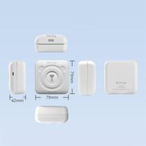 Foto sem fio portátil térmica da imagem da posição da impressora 58mm de Bluetooth mini para o telefone