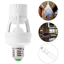 Fotocélula Soquete Sensor de Movimento para Lâmpada Soquete E27 Controle Automático de Iluminação Economia de Energia Ideal para Áreas Externas Garage