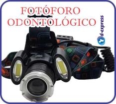 Fotóforo de Cabeça Refletor Odontológico Led Com Bateria Recarregável