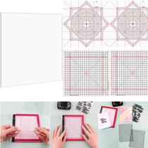 Fotopolímero Grip Mat CYFUN DESIGN 6x6 com 4 guias impressas