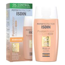 Fotoprotector Isdin Fusion Water Color Fps50 Cor Média 50ml