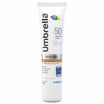 Fotoprotetor Facial com Cor Umbrella Perfect Skin FPS50