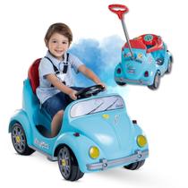 Fouks Rosa Carrinho de Passeio e Pedal 2 em 1 Calesita BRINQUEDOS