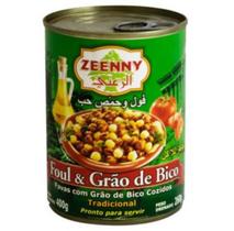 Foul e Grão de Bico Zeenny 400g Foul e Grão de Bico Zeenny 400g