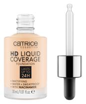 Foundation Catrice HD Liquid Coverage 002 Porcelain Bege