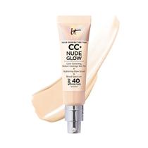 Foundation IT Cosmetics CC+ Nude Glow com luz SPF 40 de 30 ml Foundation IT Cosmetics CC+ Nude Glow com luz SPF 40 de 30 ml