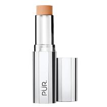 Foundation Stick PÜR Beauty 4 em 1, bronzeado claro com cobertura média Foundation Stick PÜR Beauty 4 em 1, bronzeado claro com cobertura média
