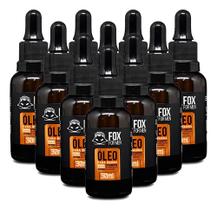 Fox For Men Kit 10 Oleo Para Barba 30Ml Hidrata E Am