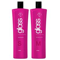 Fox Gloss Escova Progressiva - 2x1L (Progressiva em Gel)-R Fox Gloss Escova Progressiva - 2x1L (Progressiva em Gel)-R