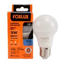 Fox lux lampada led bulbo 9w 6500k bivolt fx
