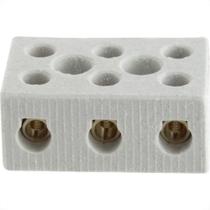 Foxlux Conector Porce. Tripolar 16 - Kit C/12 Pc Foxlux Conector Porce. Tripolar 16 - Kit C/12 Pc