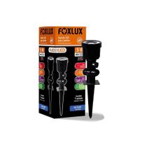 Foxlux espeto led p/ jardim 5w azul bivolt