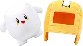 Foxy e Boxy Plush Figuras Toy Removível Boneca de Pelúcia Bonito Foxy e Boxy Plush Figuras Toy Removível Boneca de Pelúcia Bonito