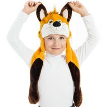 Foxy Fox Pelúcia Headpiece Crianças Fantasia Dress-Up Play 5 O'Reet