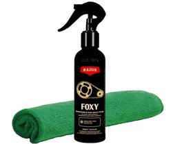 Foxy Removedor de Óleo Graxa e Piche Pano Microfibra Limpeza