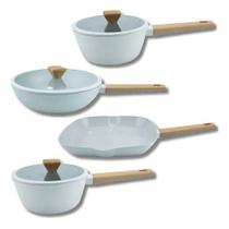 Fracalanza Cozina Norma Jogo Panelas Serve No Fogão Indução Ou Gás Cerâmico 4 Peças