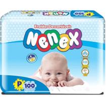 Fradas Nenex Mega Pacotão P-100 Fraldas
