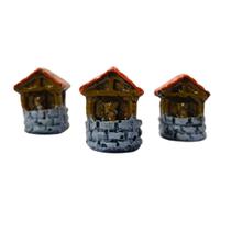 Fragata Enfeite Poço Kit 3 Und Decoração Aquário Beteira