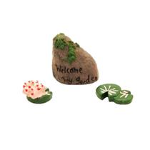 Fragata Kit My Garden 3 Pc Enfeite Para Aquário