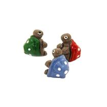 Fragata Kit Tartaruga Sentada P 3 Pc Enfeite Para Aquário