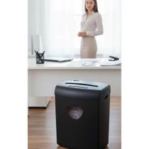 Fragmentadora Papel 10 Folhas 21L Preta: Segurança Máxima