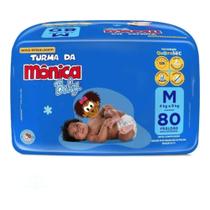 Fralda 1 Pacote Bag Turma da Monica Baby Hiper Tam. M 90 Fraldas - 4 a 9Kg - Turma da Mônica Baby Fralda 1 Pacote Bag Turma da Monica Baby Hiper Tam. M 90 Fraldas - 4 a 9Kg - Turma da Mônica Baby