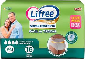 Fralda Adulto 1 Pacote Lifree Super Conforto