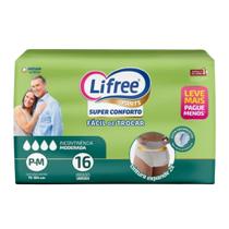 Fralda Adulto 1 Pacote Tamanho P/M Lifree Super Conforto Fralda Adulto 1 Pacote Tamanho P/M Lifree Super Conforto