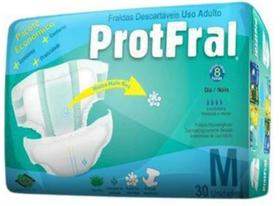 Fralda Adulto Geriátrica Descartável - Protfral-